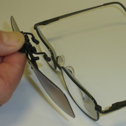 Nakładka polaryzacyjna na okulary Snowbee Clip-on, Flip-up Sunglases